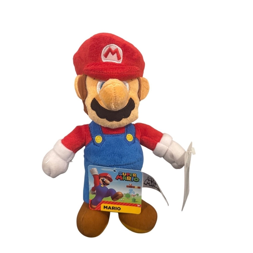 Nintendo Super Mario Jakks Pacific 8 Inch Plush Stuffed Toy New With Tags